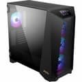 Miniatyrbild 3 av 10: ATX Semitorn MSI 306-7G15R21-W57 Svart Multicolour