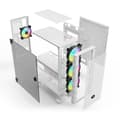 Miniatyrbild 6 av 8: ATX Semitorn Savio RAPTOR WHITE X1 Svart Multicolour