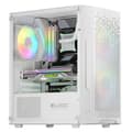 Miniatyrbild 2 av 11: ATX Semitorn Logic ARAMIS ARGB Vit