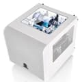 Miniatyrbild 7 av 11: Tornchassi Mini ITX THERMALTAKE Core V1 Snow Edition Vit