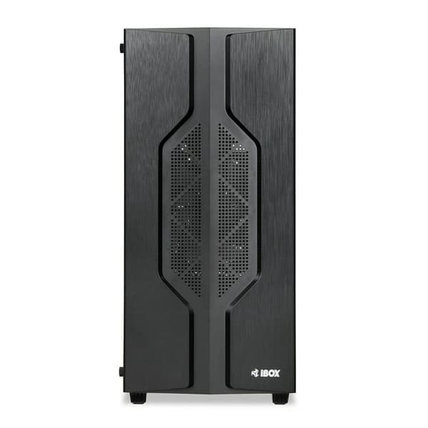ATX Semi-tårn kasse Ibox CETUS 908 Sort Sort