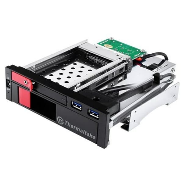 ATX Semi-tårn kasse THERMALTAKE ST0026Z Sort Rød