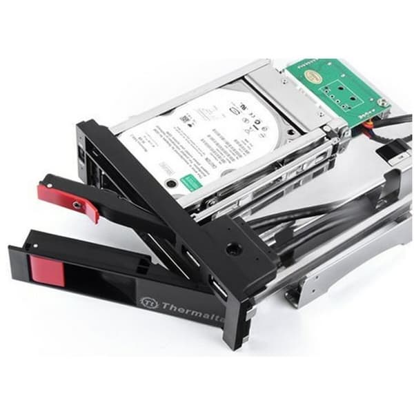 ATX Semi-tårn kasse THERMALTAKE ST0026Z Sort Rød