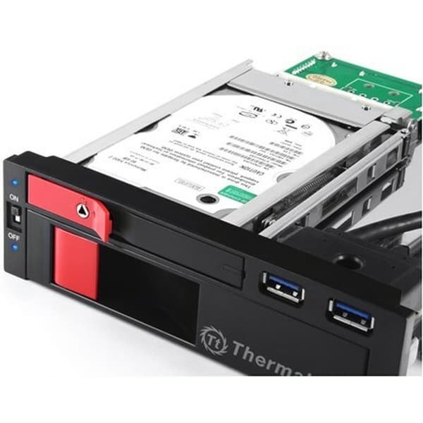 ATX Semi-tårn kasse THERMALTAKE ST0026Z Sort Rød