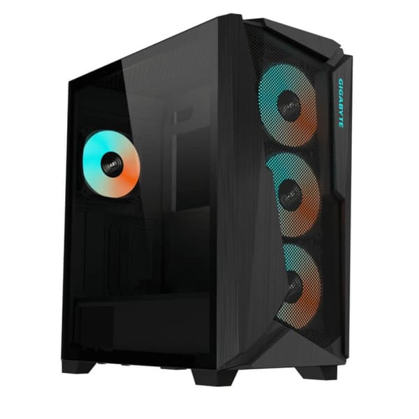 ATX Semitorn Gigabyte C301 GLASS Svart