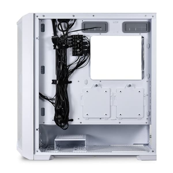 ATX semi-tornikotelo Lian-Li LANCOOL 215WHITE Valkoinen Monivärinen
