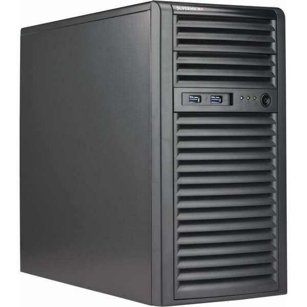 ATX Semi-tårn kasse Supermicro CSE-731I-404B Sort Sort