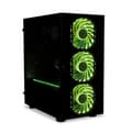 Miniatyrbild 5 av 11: Tornchassi Micro ATX Ibox PASSION V4 Svart Multicolour