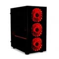 Miniatyrbild 7 av 11: Tornchassi Micro ATX Ibox PASSION V4 Svart Multicolour