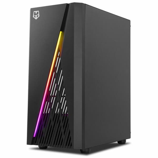 ATX Semitorn Nox-Xtreme NXHUMMERFROST Svart ATX