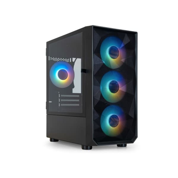 ATX Semitorn TooQ TQGCC901-B Svart Svart