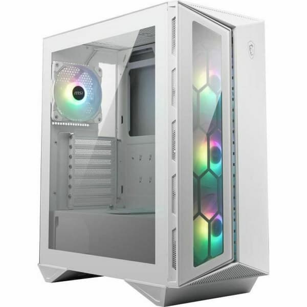 ATX semi-tornikotelo MSI CAS MPG GUNGNIR 110R WHITE Valkoinen Monivärinen RGB Valkoinen