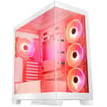 Miniatyrbild 3 av 11: ATX Semitorn Modecom Volcano SPACE APEX ARGB Vit