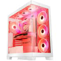 Miniatyrbild 4 av 11: ATX Semitorn Modecom Volcano SPACE APEX ARGB Vit