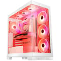 Miniatyrbild 5 av 11: ATX Semitorn Modecom Volcano SPACE APEX ARGB Vit