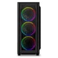 Miniatyrbild 2 av 3: ATX Semitorn Sharkoon RGB Wave Svart