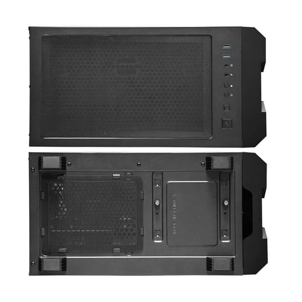 ATX/mATX Semitorn Chieftec GS-01B-OP Vit Svart