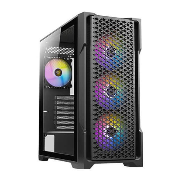 ATX Semitorn Antec AX90 Svart Svart
