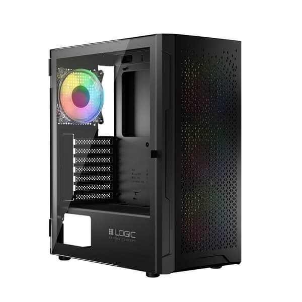 ATX Semitorn Logic ARAMIS ARGB Svart