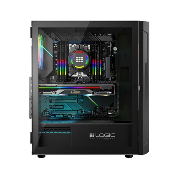 ATX Semitorn Logic ARAMIS ARGB Svart