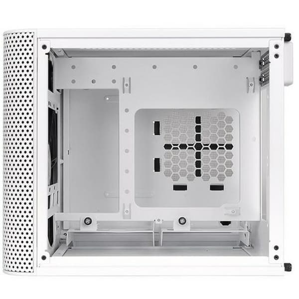 Tornchassi Mini ITX THERMALTAKE Core V1 Snow Edition Vit