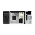 Miniatyrbild 7 av 7: ATX Semitorn Chieftec LT-01B-350GPB Svart