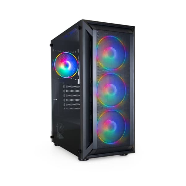 ATX Semitorn TooQ TQGCC101-B Svart Svart