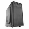 Miniatyrbillede 1 af 4: Mikro ATX mid-tower case Nox S0213826 Sort Multifa