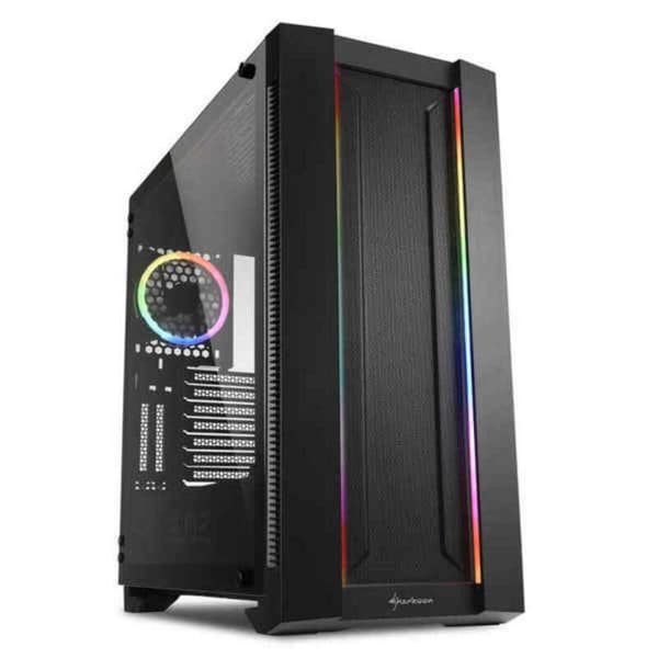 ATX Semi-tårn kasse Sharkoon 4044951027156 Sort Sort