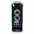 Miniatyrbillede 3 af 4: ATX Semi-tårn kasse Sharkoon ELITE SHARK CA700 LED RGB Sort/Hvid Hvid