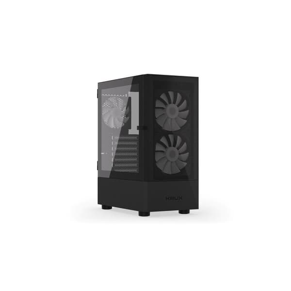 ATX/mATX Semi-tårn kasse Krux VACO KRX0132 Sort