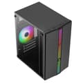Miniatyrbillede 2 af 9: ATX Semi-tårn kasse Aerocool PGS Evo Mini-G-BK-v1 Sort
