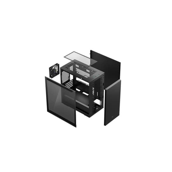 ATX Semi-tårn kasse DEEPCOOL MACUBE 110 Sort