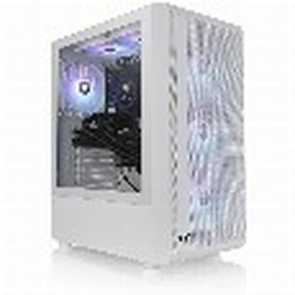 ATX Semi-tårn kasse THERMALTAKE S200 TG ARGB Hvid