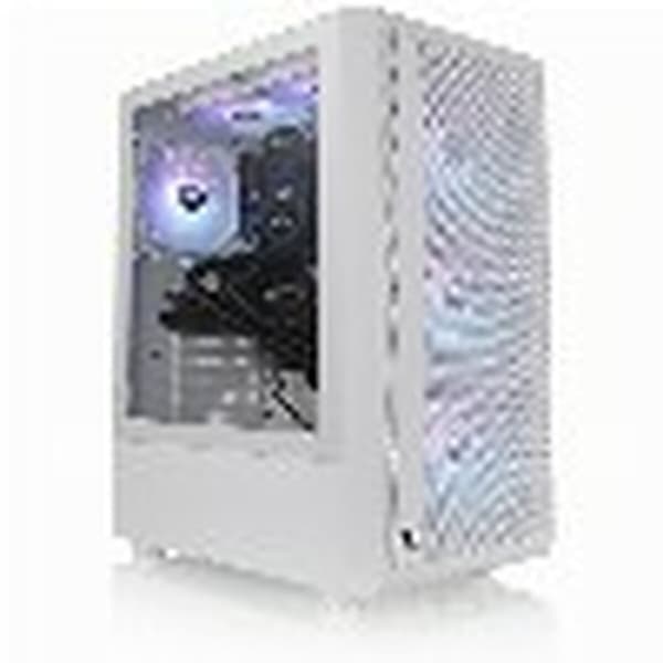 ATX Semi-tårn kasse THERMALTAKE S200 TG ARGB Hvid
