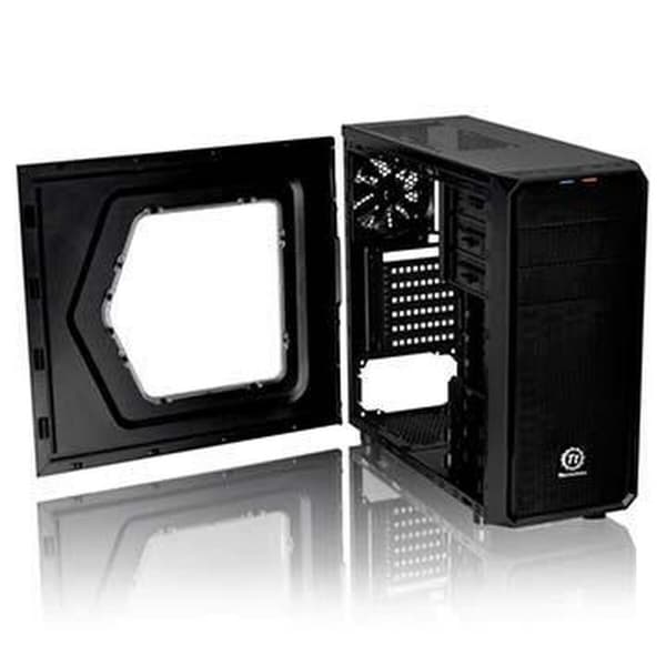 mATX-mITX-kasse THERMALTAKE Versa H25 Hvid Sort
