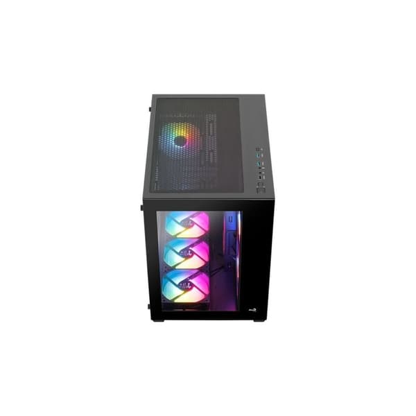 ATX Semi-tårn kasse Aerocool AEROPGSDRYFT-G-BK Sort