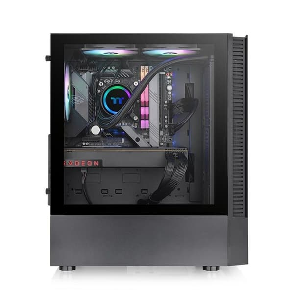 ATX semi-tornikotelo THERMALTAKE View 200 TG ARGB Musta