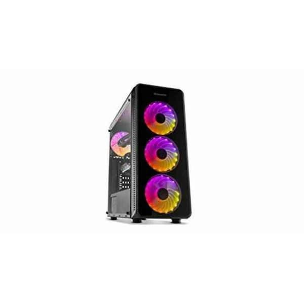 ATX Semitorn Nox NXHUMMERTGM LED RGB Svart Svart