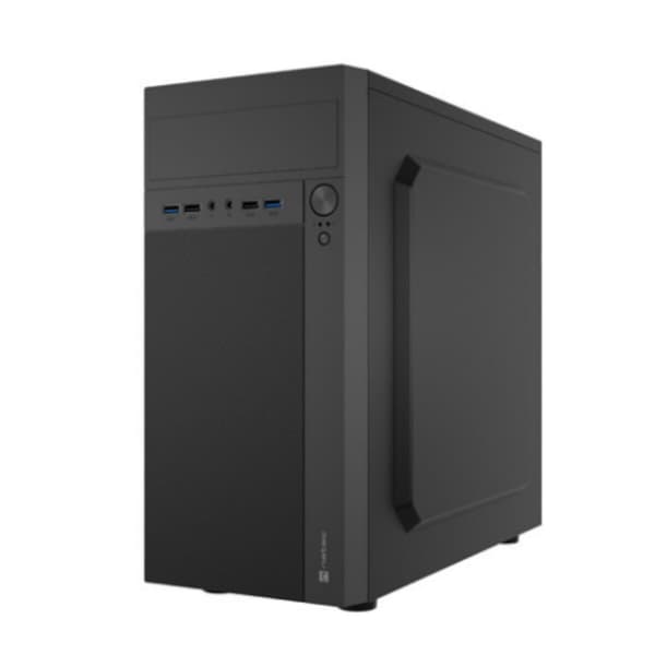 ATX Semitorn Natec NPC-2038 Svart Svart