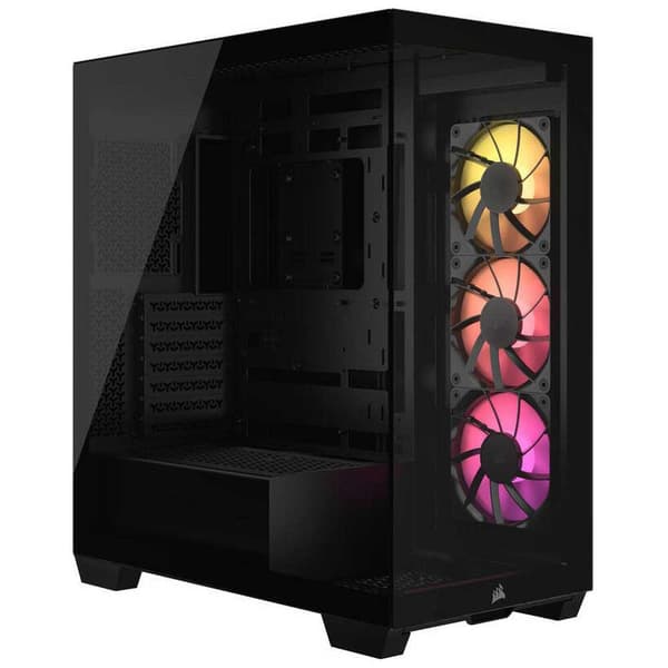 Corsair 3500x Argb Midi Pc-tornikotelo musta