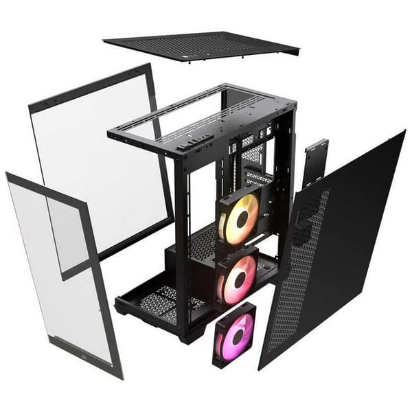 Corsair Icue Link 3500x Rgb Midi Pc-tornikotelo
