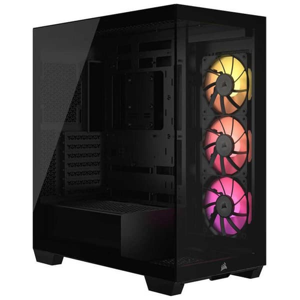 Corsair Icue Link 3500x Rgb Midi Pc-tornfodral Svart