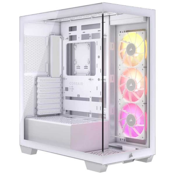 Corsair Icue Link 3500x Rgb Midi Pc-tornfodral Vit