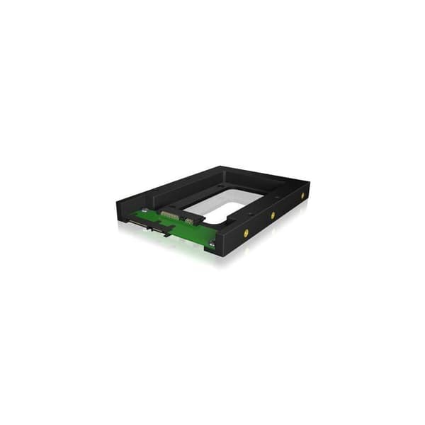 Förvaringsfackadapter - ICY BOX - IB-2538StS - 3,5" till 2,5" - Svart - Drive kompatibel