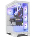 Miniatyrbild 1 av 2: ATX Semitorn Nox-Xtreme NXHUMMERGLOCKWH Vit