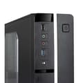 Pikkukuva 11 / 11: ATX mini-tornikotelo virransyötöllä TooQ TQC-3005U3 Slim USB 3.0 Musta 500 W