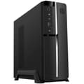 Pikkukuva 2 / 11: ATX mini-tornikotelo virransyötöllä TooQ TQC-3005U3 Slim USB 3.0 Musta 500 W