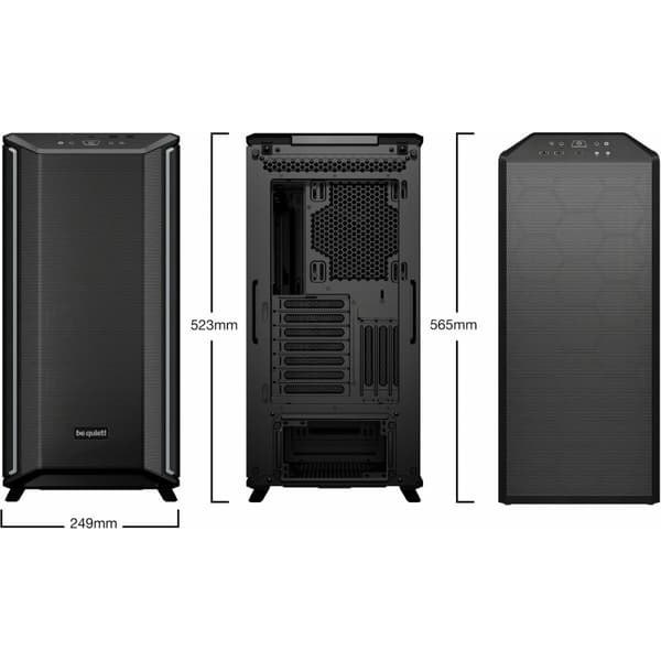 ATX Semitorn Be Quiet! BGW58 Svart