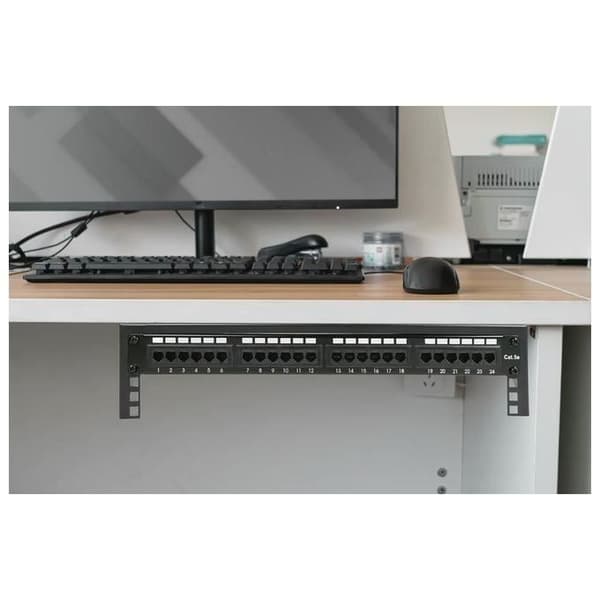 DIGITUS DN-48005 - 19 tums ram - 6U - Universal väggmonteringsram för 19" utrustning - Vertikal 283 x 504 x 151 mm - Svart